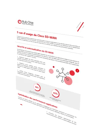 5 cas d’usage sur le SD-WAN (En partenariat avec Cisco)