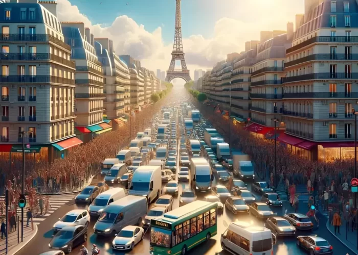Seize millions de touristes sont attendus à Paris pour les Jeux Olympiques et Paralympiques de 2024. Source : France Bleu