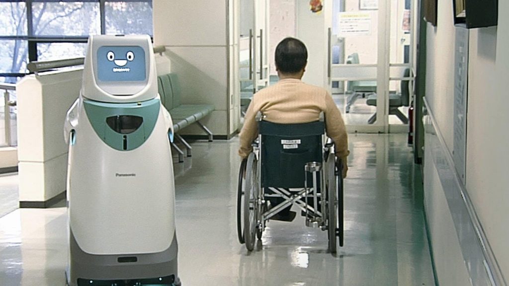 Un robot dans la ville !