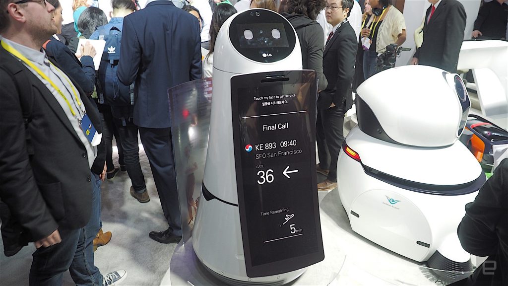 Un robot dans la ville !