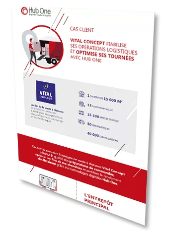 Infographie cas client Vital Concept Infographie cas client Vital Concept